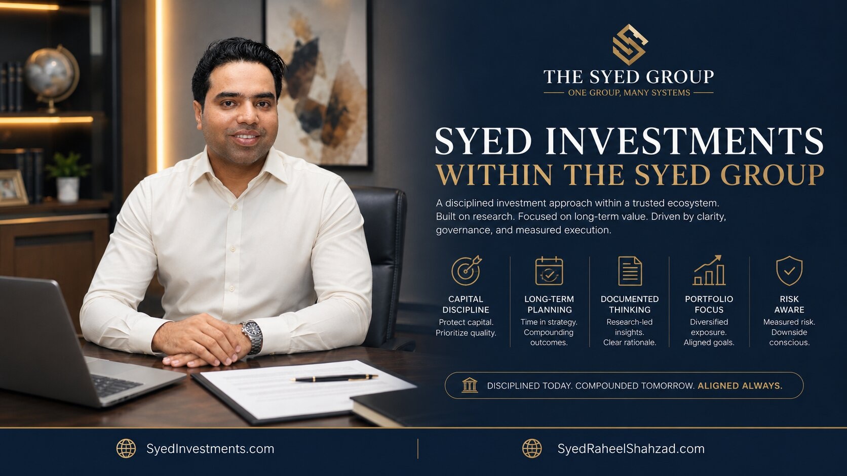Syed Investments Within The Syed Group: How Capital Thinking Fits Into a Wider Institutional Ecosystem — The Syed Group and Syed Raheel Shahzad featured image