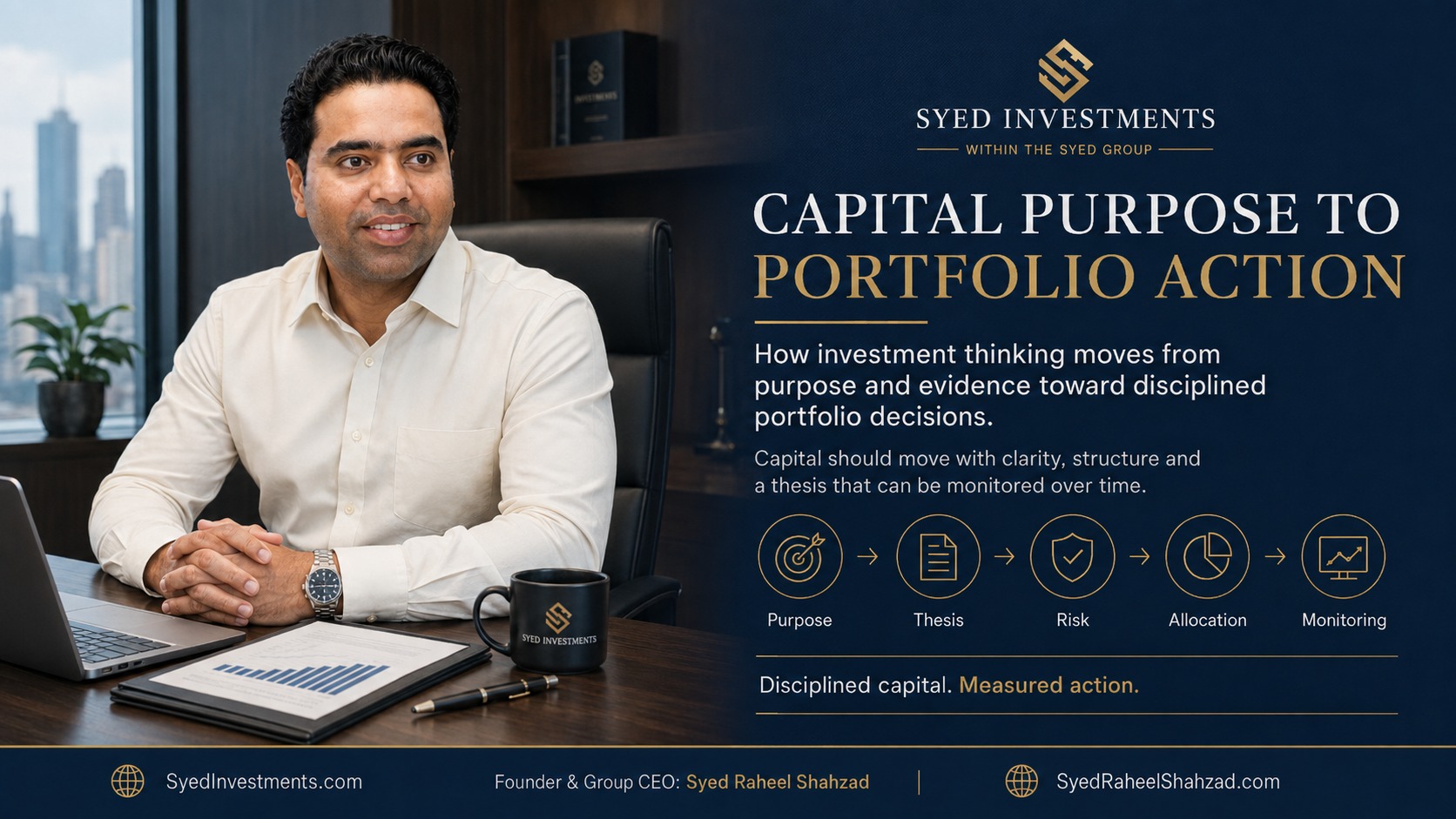 From Capital Purpose to Portfolio Action: The Syed Group Investment Decision Chain — The Syed Group and Syed Raheel Shahzad featured image